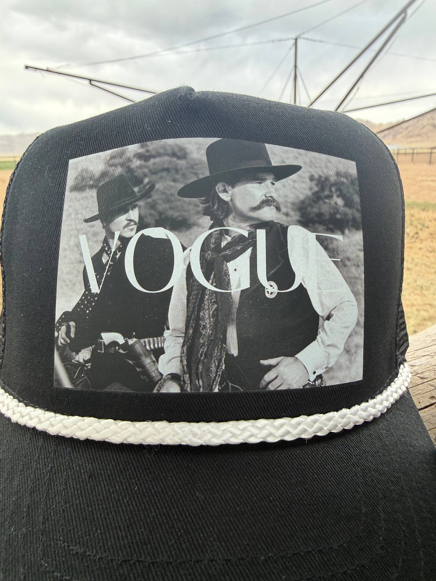 Vintage Cowboy Movie Trucker Hat