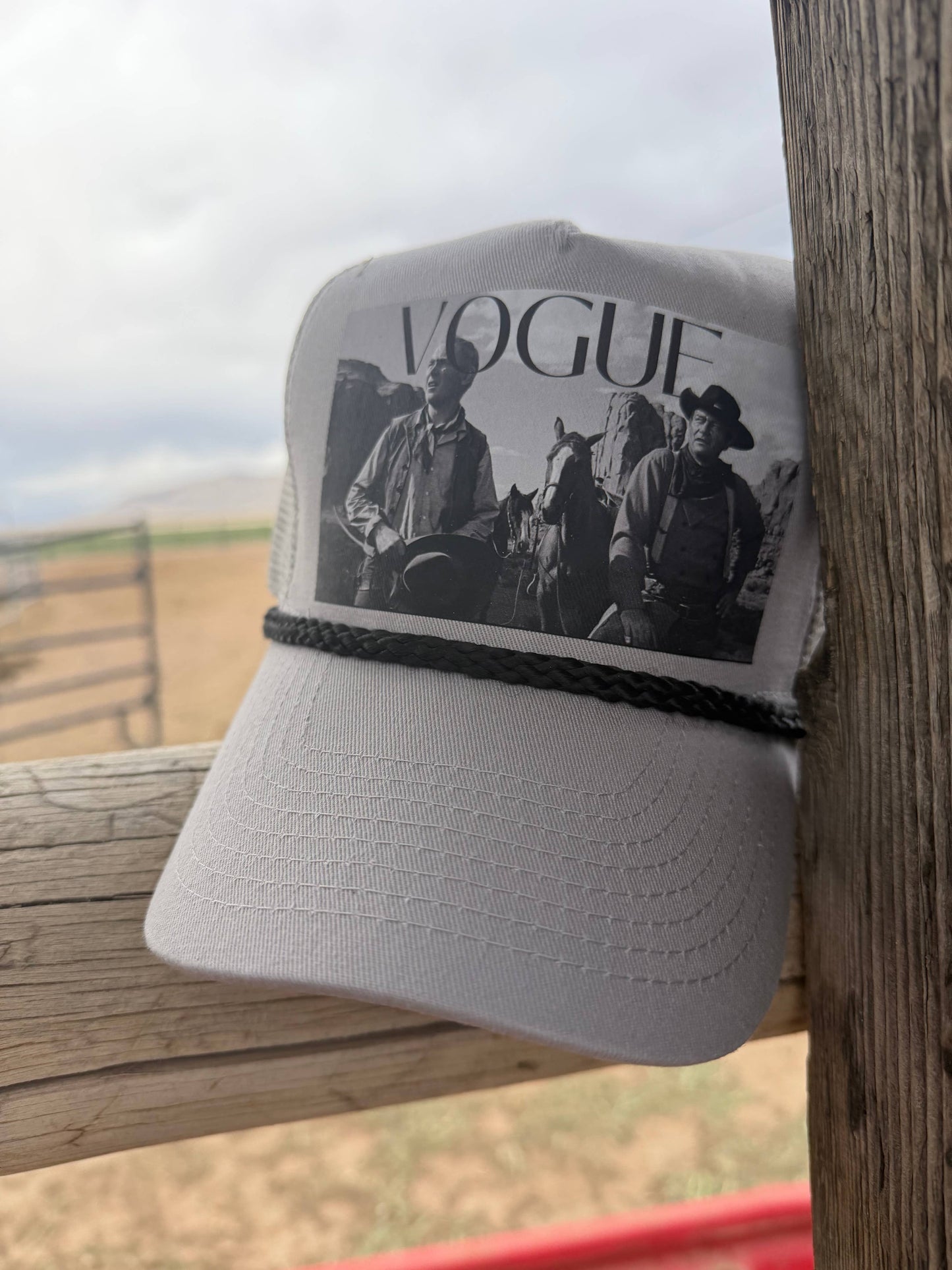 Vintage Cowboy Movie Trucker Hat