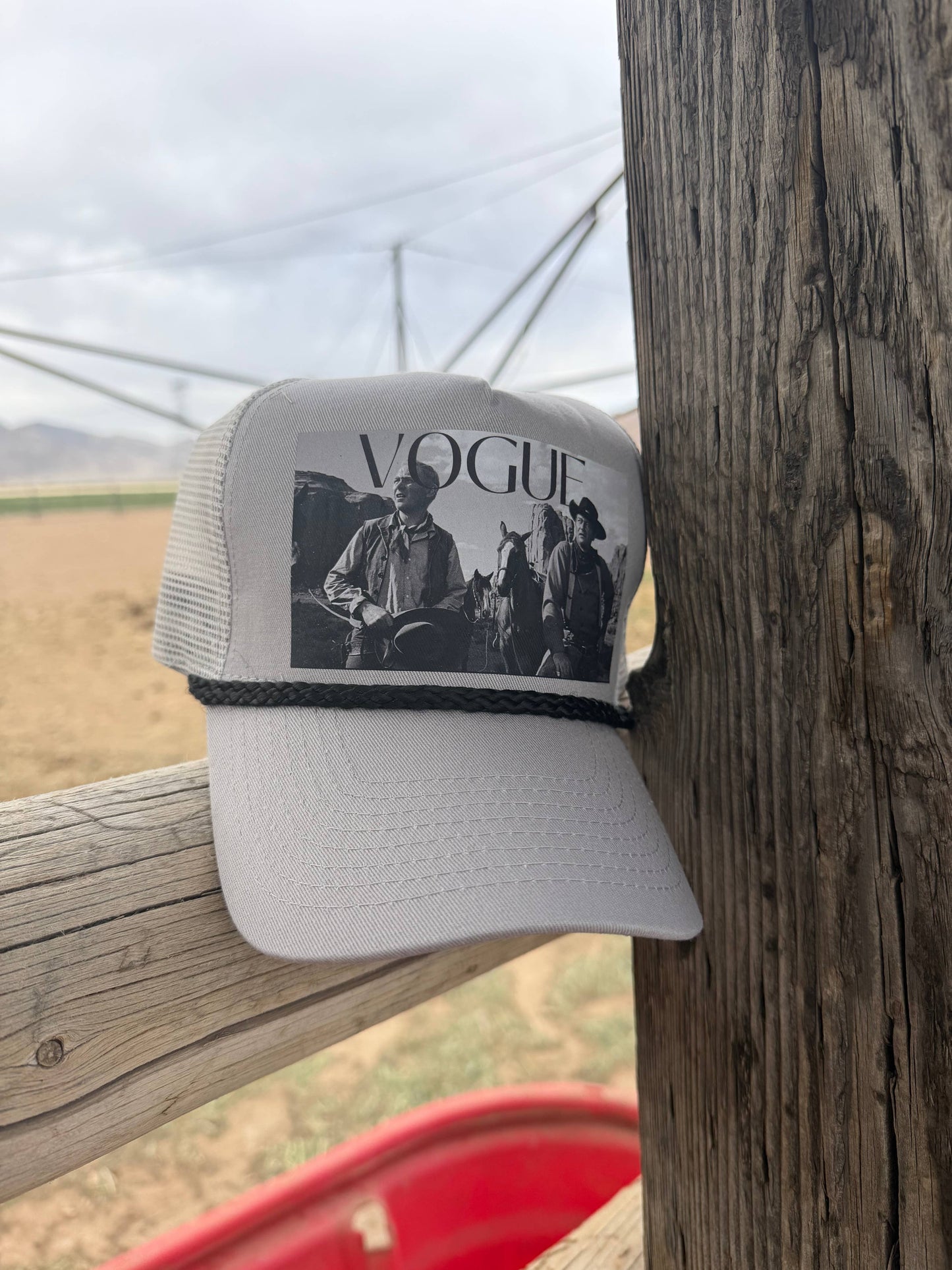 Vintage Cowboy Movie Trucker Hat