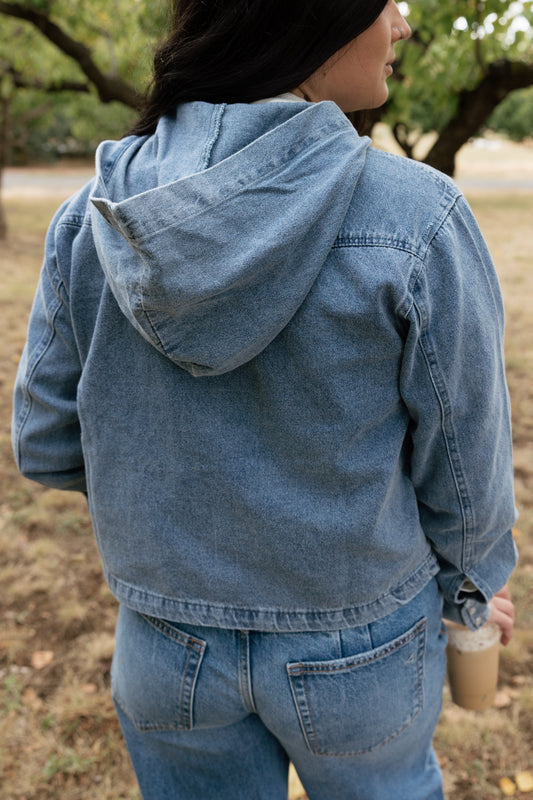 Denim Zip- Up 2 Fly Co.