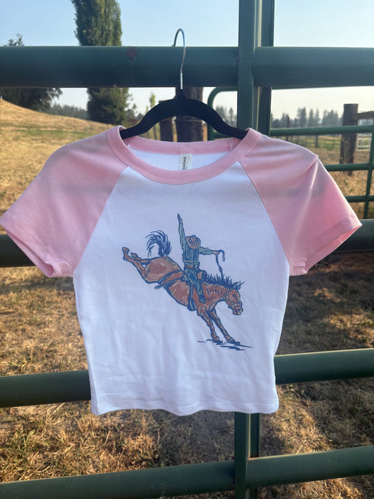 Bronc Rider Baby Tee