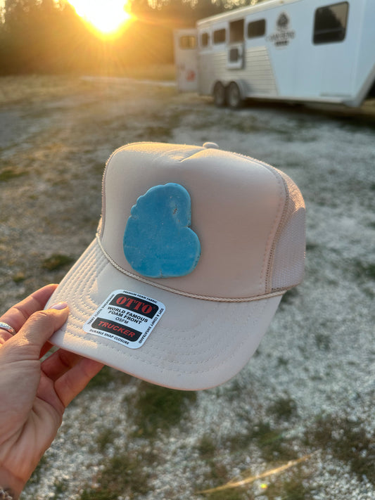 Turquoise Slab Hat