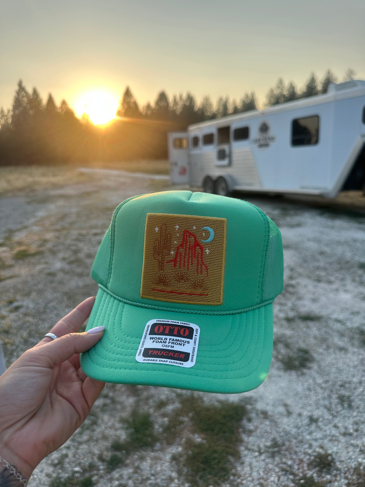 Desert Night Trucker Hat