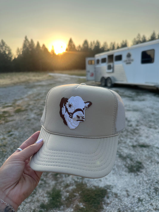 Hereford Cow Trucker