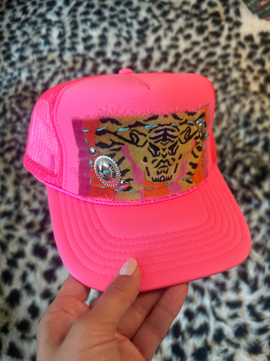 Tiger by the tail Trucker Hat
