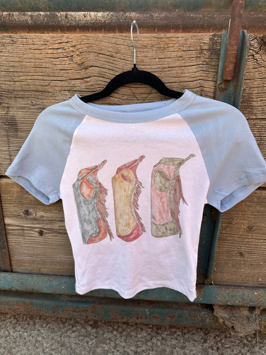 Chaps Baby Tee