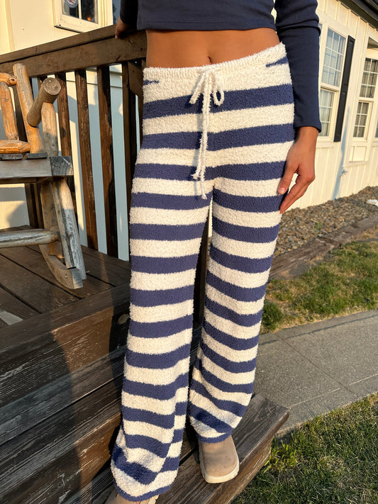 Striped Drawstring Pants