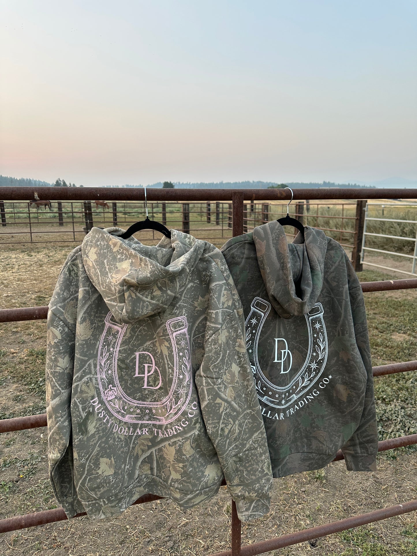 Light Camo With Pink Logo