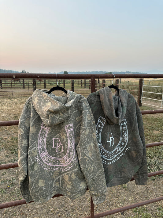 Light Camo With Pink Logo