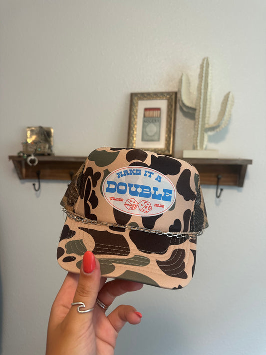 Silver Links Trucker Hat Chain