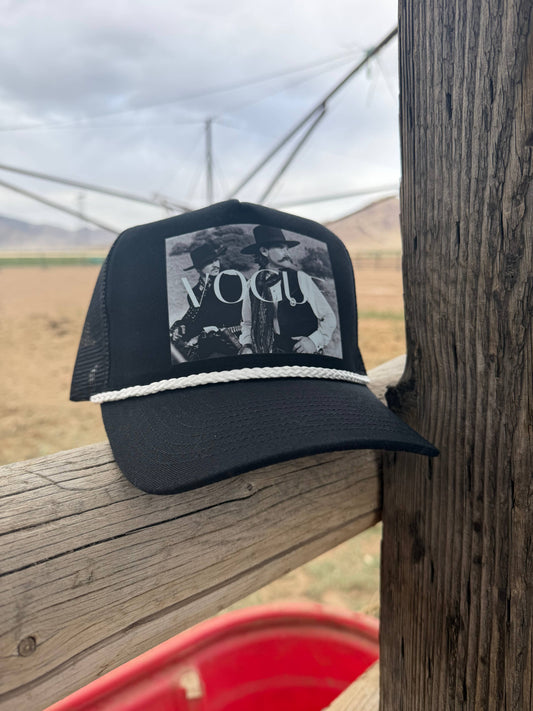 Vintage Cowboy Movie Trucker Hat